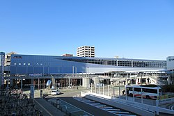 駅舎（2015年12月20日）