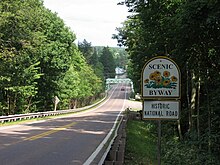 National Road Scenic Byway on US 40 Alt. in Garrett County NationalRoad1.jpg