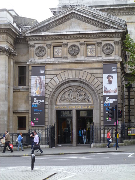 File:National Portrait Gallery, London, main entrance.JPG