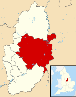 Newark and Sherwood District in England