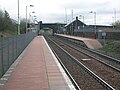 Both platforms in view and looking towards Kirkconnel