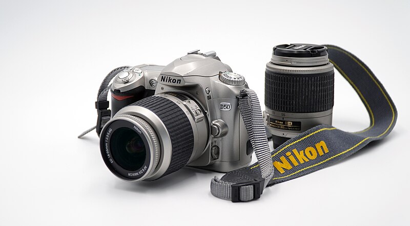 File:Nikon D50 DSLR.jpg