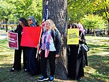 No Muslim Ban Ever, Lafayette Park Washington, D.C.