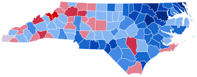 Resultados da Eleição Presidencial da Carolina do Norte, 1916.svg