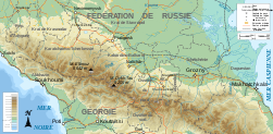 North Caucasus topographic map-fr.svg