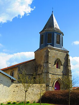 De kerk van Fleury-sur-Aire