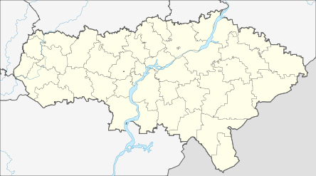 Location map Saratovo sritis