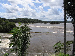 Vattenfall i Rio Oiapoque.