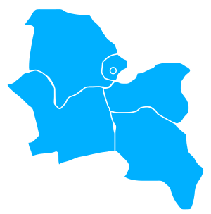 Zhirarduvskin alue kartalla