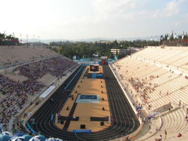 The renovated Panathinaiko Stadium