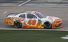 Kligerman's No. 48 at Las Vegas in March 2024. Parker Kligerman 48 Xfinity Las Vegas 2024.jpg