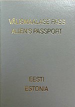 Miniatura para Requisitos de visado para No Ciudadanos de Estonia