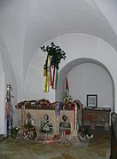 Гробът на блажена Гизела Баварска, в манастир Нидернбург