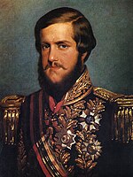 Pedro II, siste keiser av imperiet av Brasil (1831-1889).