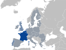 Percentage of population who can understand French (Eurobarometer, 2012).svg
