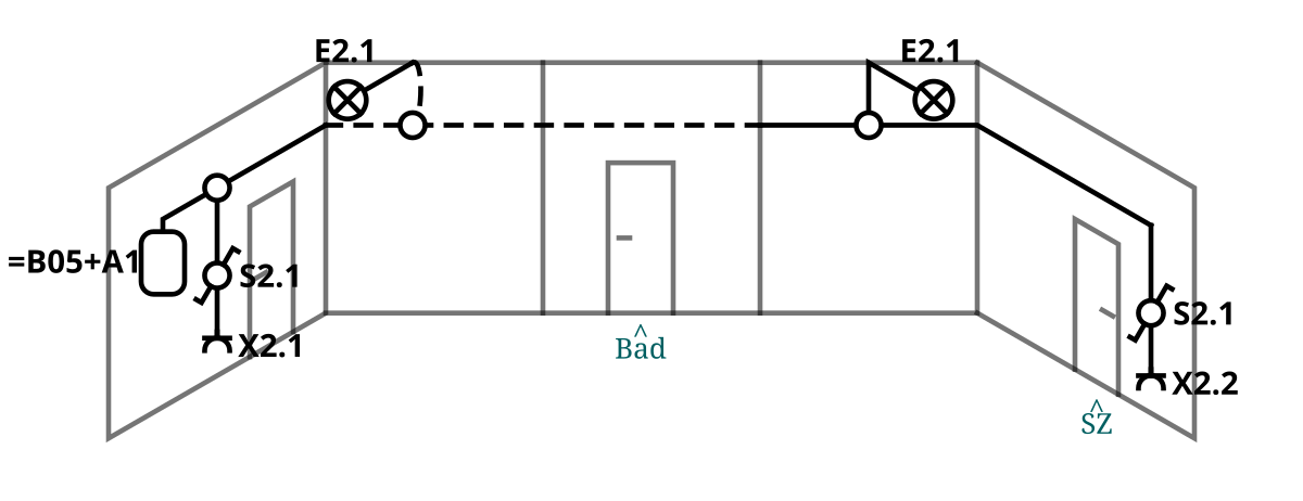 File Perspective Building Wiring Diagram  Gang Wall Vd Svg