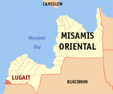 Localizzatore di ph misamis oriental lugait.png