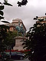 Italiano: Il monumento a Vittorio Emenuele II in piazza Corvetto, a Genova.