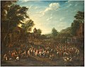 A Flemish country fair by Pieter Bout, late 17th century