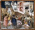 „Kristaus įžengimas į Jeruzalę“ (apie 1330, San Francesco bažnyčia, Asyžius)