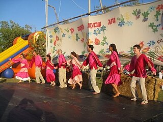 Israeli folk dancing form of dance usually performed to music from Israel