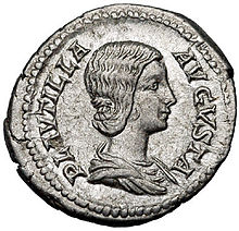 Fulvia Plautilla on a denarius. Plautilla.jpg