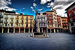 Mahali pa Mkoa wa Teruel katika Hispania