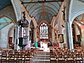 Plogonnec : église Saint-Thurien, vue intérieure d'ensemble.