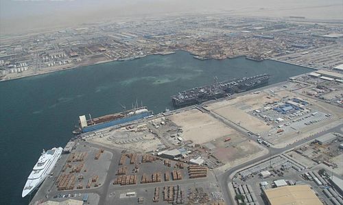 Port Jebel Ali on 1 May 2007