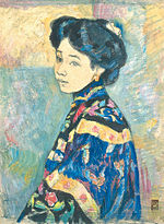 Fujishima Takeji.jpg tomonidan yaratilgan ayol portreti