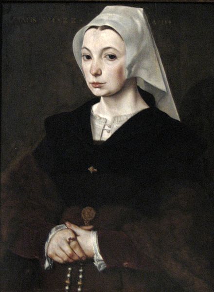 File:Portrait of a young woman by The Master of the 1540s, oil on oak panel, 1541, Art Gallery of New South Wales.jpg