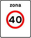 Panneau de signalisation Portugal G4-40.svg