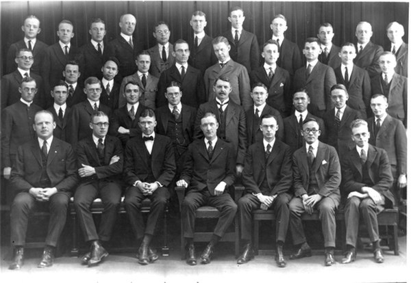 Princeton Seminary class of 1922