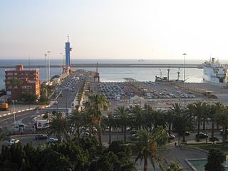Español: Puerto de Almería.