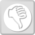 QS icon white dislike.svg