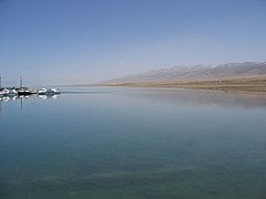 Озеро Кукунор, травень 2006 року