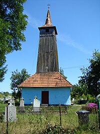 A igreja da aldeia de Târnava de Criș