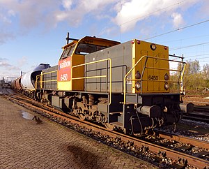 Az NS 6450-es pályaszámú mozdonya, amit 2009-ben megvásárolt a Eurotunnel[1]