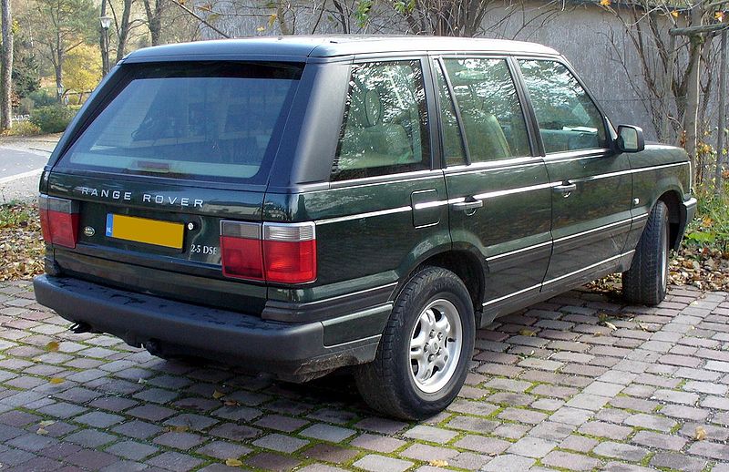 File:Range Rover 2.5 DSE Heck.JPG