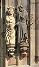 Rathausturm Köln - Heinrich II von England, Heinrich IV (0834-36).jpg