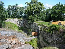 Fortification ditch and gateway