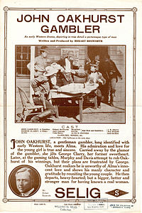 Dépliant de sortie pour JOHN OAKHURST, GAMBLER, 1911.jpg