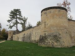 Saint-Dizier castle wall.