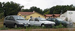 Renault Scénic, Renault 19 and Renault Laguna in France (3980315794).jpg