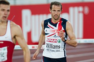 Rhys Williams (hurdler) British hurdling athlete