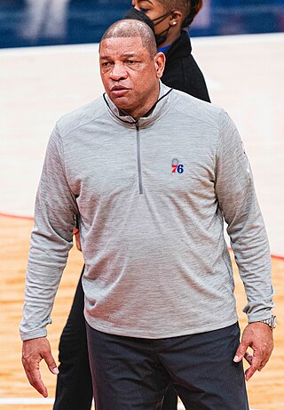 <span class="mw-page-title-main">Doc Rivers</span> American basketball coach and player (born 1961)