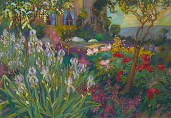 Le jardin aux iris, ca. 1920 (Irishaven)