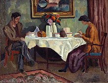The Breakfast Table by Roger Fry Roger Fry (1866 - 1934) - The Breakfast Table - ABDAG000001 - Aberdeen City Council (Archives, Gallery and Museums Collection).jpg