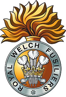 Royal Welch Fusiliers Line infantry regiment of the British Army