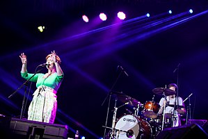 Sixpence None the Richer performing in 2013